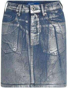 Karl Lagerfeld Korte rokken KLJ Hr Coated Dnm Mini Skirt B1W12018