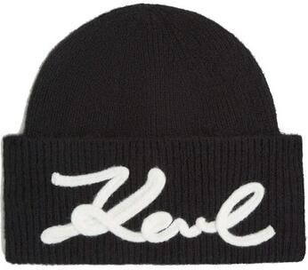 Karl Lagerfeld Muts K SIGNATURE CROCHET BEANIE