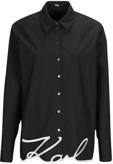 Karl Lagerfeld Overhemd KARL HEM SIGNATURE SHIRT
