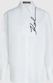 Karl Lagerfeld Overhemd SIGNATURE SEQUINS T-SHIRT