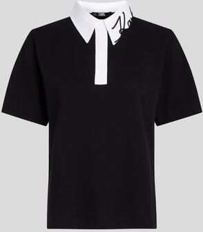 Karl Lagerfeld Polo Shirt Korte Mouw KARL SIGNATURE POLO