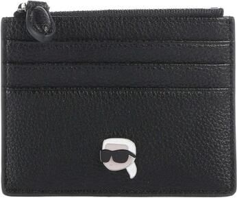 Karl Lagerfeld Portemonnee IKON GRAINY ZIP CARDHOLDER