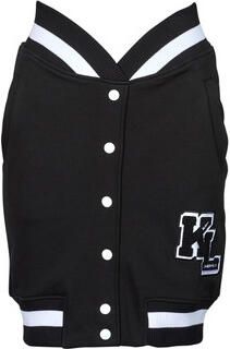 Karl Lagerfeld Rok varsity skirt