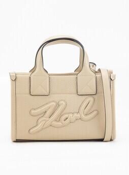 Karl Lagerfeld Shoppers & Totes K Skuare Sm Tote Grainy in beige - Foto 5