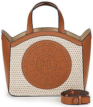 Karl Lagerfeld Schoudertas K CIRCLE SM TOTE RAFFIA MESH