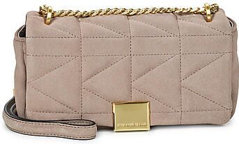 Karl Lagerfeld Schoudertas vrouwen K Kuilt SP SM Crossbody Nubuck Beige Dames
