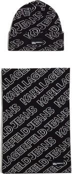 Karl Lagerfeld Sjaal KLJ MONOGRAM SCARF BEANIE