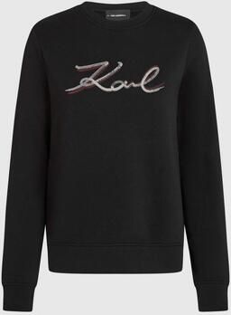 Karl Lagerfeld Sweater SIGNATURE SEQUINS SWEATSHI