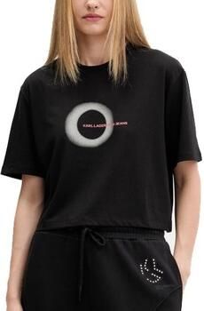 Karl Lagerfeld T-shirt KLJ BOXY ECLIPSE GRAPHIC T