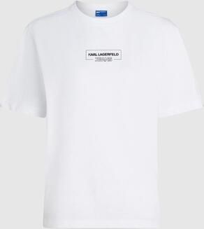Karl Lagerfeld T-shirt KLJ REG OUTLINE LOGO TEE