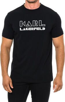 Karl Lagerfeld T-shirt Korte Mouwen Klassieke Stijl Black Heren