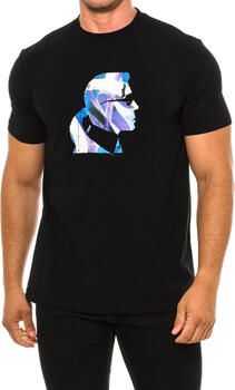 Karl Lagerfeld Klassiek T-shirt met korte mouwen Black Heren