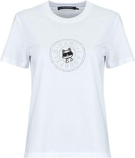 Karl Lagerfeld T-shirt Korte Mouw IKON RS CIRCLE T-SHIRT