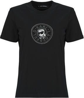 Karl Lagerfeld T-shirt Korte Mouw IKON RS CIRCLE T-SHIRT