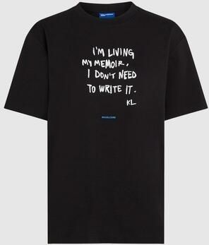 Karl Lagerfeld T-shirt Korte Mouw KLJ RELAXED KARLISM TEE