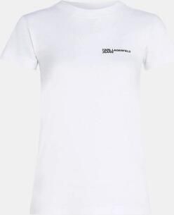 Karl Lagerfeld T-shirt Korte Mouw KLJ SLIM SS TEE