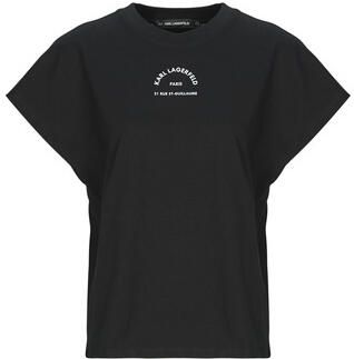 Karl Lagerfeld T-shirt Korte Mouw RSG GLITTER RELAXED T-SHIRT