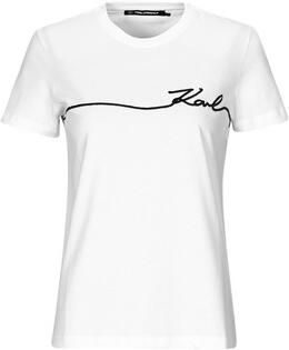 Karl Lagerfeld T-shirt Korte Mouw SEASONAL LOGO T-SHIRT