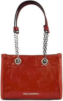 Karl Lagerfeld Tas SKUARE SP SHINY MONO SM TO