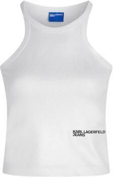 Karl Lagerfeld Top KLJ Coated Ribbed Tank B1W17052