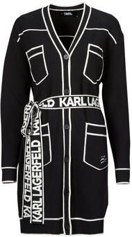 Karl Lagerfeld Vest BRANDED BELTED CARDIGAN