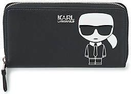 Karl Lagerfeld Portemonnee K IKONIK CONTINENTAL ZIP AROUND