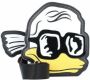 Karl Lagerfeld Lente Zomer Unisex Leren Crossbody Tas Black Dames - Thumbnail 1