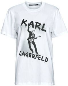 Karl Lagerfeld T-shirt Korte Mouw KARL ARCHIVE OVERSIZED T-SHIRT