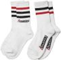 Kawasaki High socks 2 Pack Socks K222068 1002 White - Thumbnail 2
