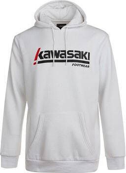 Kawasaki Sweater Killa Unisex Hooded Sweatshirt K202153 1002 White