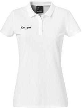 Kempa Polo Shirt Korte Mouw Polo manches courtes Basics blanc