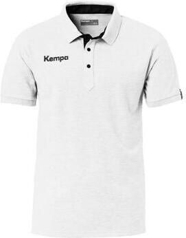 Kempa Polo Shirt Korte Mouw Polo manches courtes Prime blanc