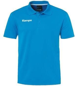 Kempa Polo Shirt Korte Mouw Polo Poly bleu manches courtes