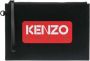 Kenzo Stijlvolle Heren Leren Clutch Tas Zwart Heren - Thumbnail 2