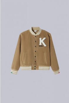 Kickers Upcykick Big-k Teddy Veste Beige Unisex - Foto 4