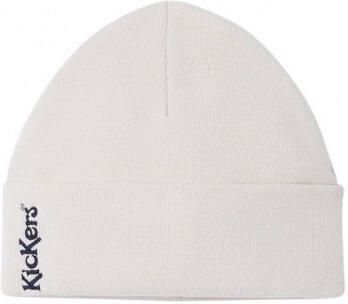 Kickers Stijlvolle Beanie Muts Beige Unisex