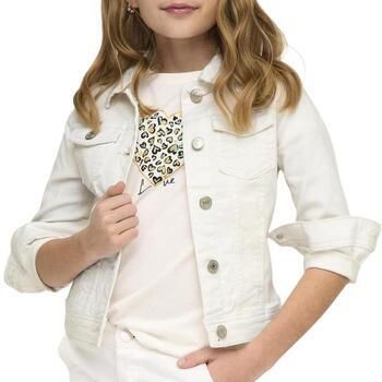 ONLY KIDS GIRL denim spijkerjas ecru - Foto 3