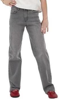 ONLY KIDS GIRL wide leg jeans KOGBLAIR light grey denim - Foto 3