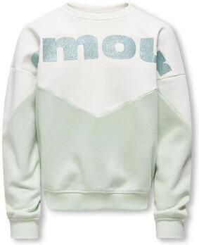 ONLY KIDS GIRL sweater lichtgroen - Foto 3