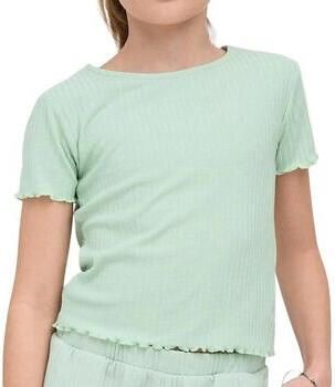 Only regular fit T-shirt met viscose model 'KONELLA' - Foto 3