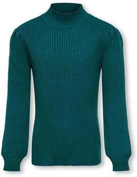 Only KIDS GIRL trui KOGKATIA diep zeegroen Meisjes Viscose Opstaande kraag 158 164 - Foto 2