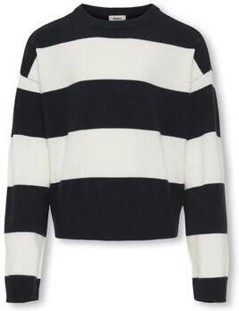 ONLY KIDS GIRL trui donkerblauw fijn gebreid - Foto 3