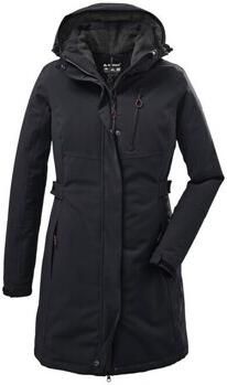 Killtec Parka KOW 165 WMN PRK Water- en winddichte parka met teddyfleece en afneembare capuchon