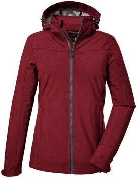 Killtec Softshell-jack KOS 40 WMN SFTSHLL JCKT Waterafstotende ademende damesjas van gerecycled materiaal