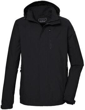 Killtec Outdoorjack KOS 52 MN JCKT Functionele jas: wind- en waterdicht ademend afneembare capuchon - Foto 3