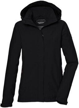 Killtec Outdoorjack KOS 51 WMN JCKT Damesjas: waterdicht ademend verstelbaar afneembare capuchon