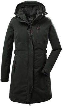 Killtec Parka KOW 165 WMN PRK Water- en winddichte parka met teddyfleece en afneembare capuchon