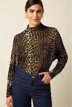King louie Blouse 10835 Valenina Fago Jersey Natural - Foto 2