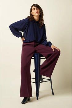 King louie Broek 10005 Chloe Pants Malone 607 Bordeaux Red