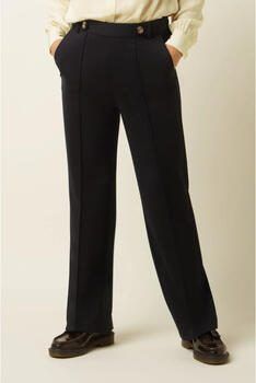 King louie Broek 10013 Garbo Pintuck Pants Uni Rodeo 001 Black